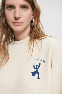 Sweatshirt aus Baumwolle