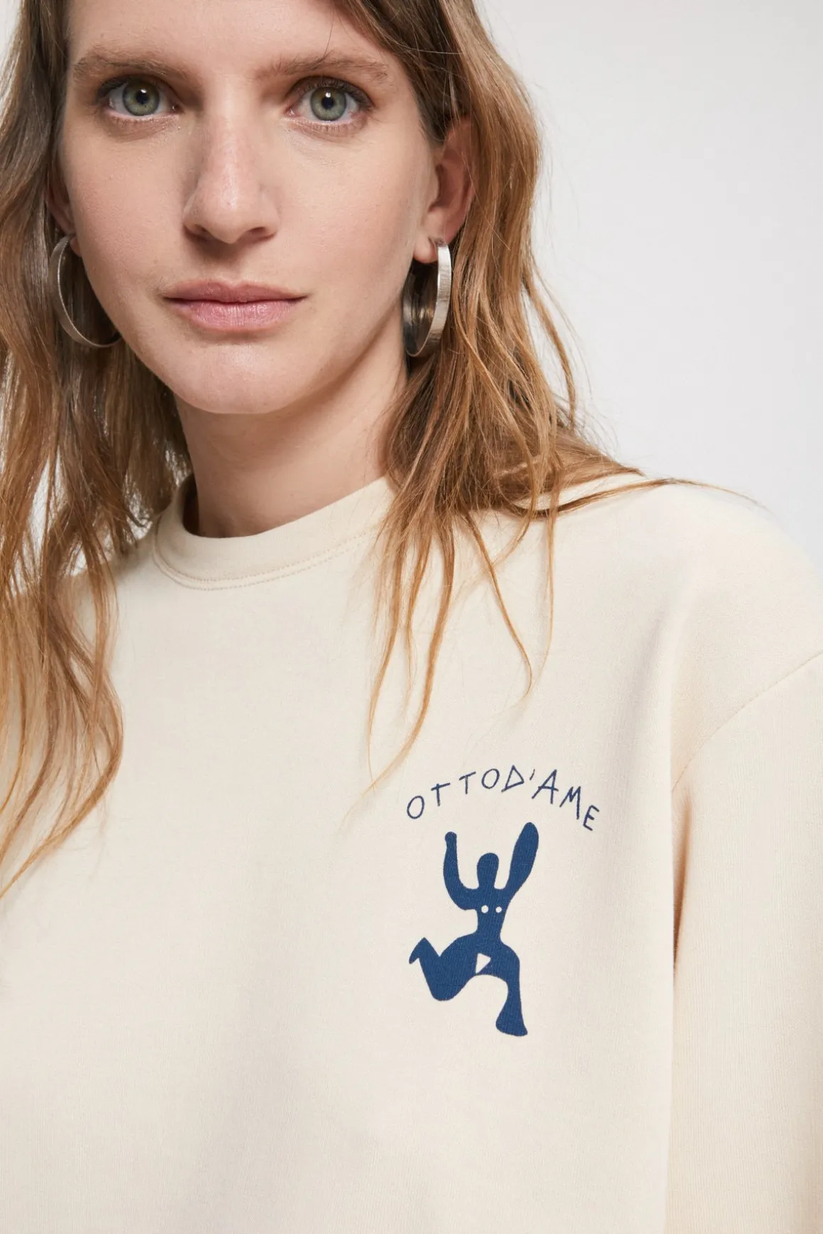 Sweatshirt aus Baumwolle