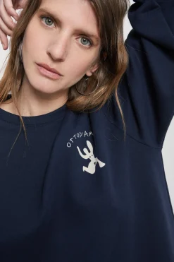 Sweatshirt aus Baumwolle