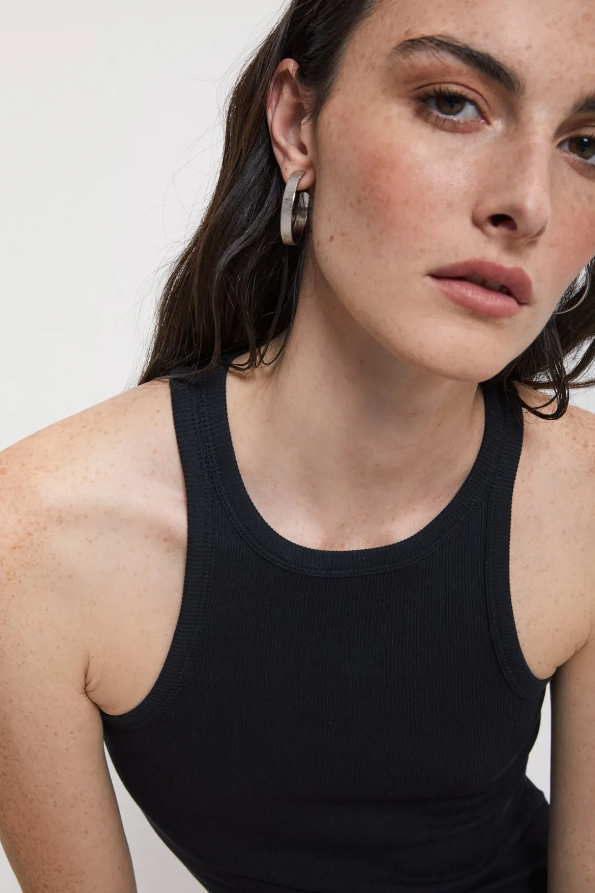 Tanktop aus Baumwolle/Modal