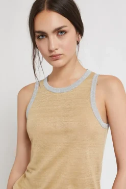 Tanktop aus Leinen
