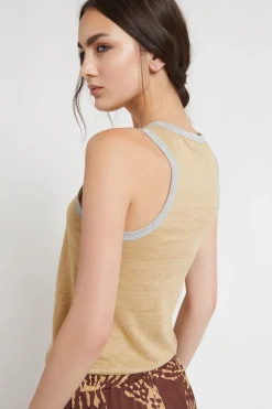 Tanktop aus Leinen