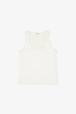 Tanktop aus Seide und Viskose