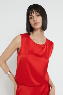 Tanktop aus Viskose