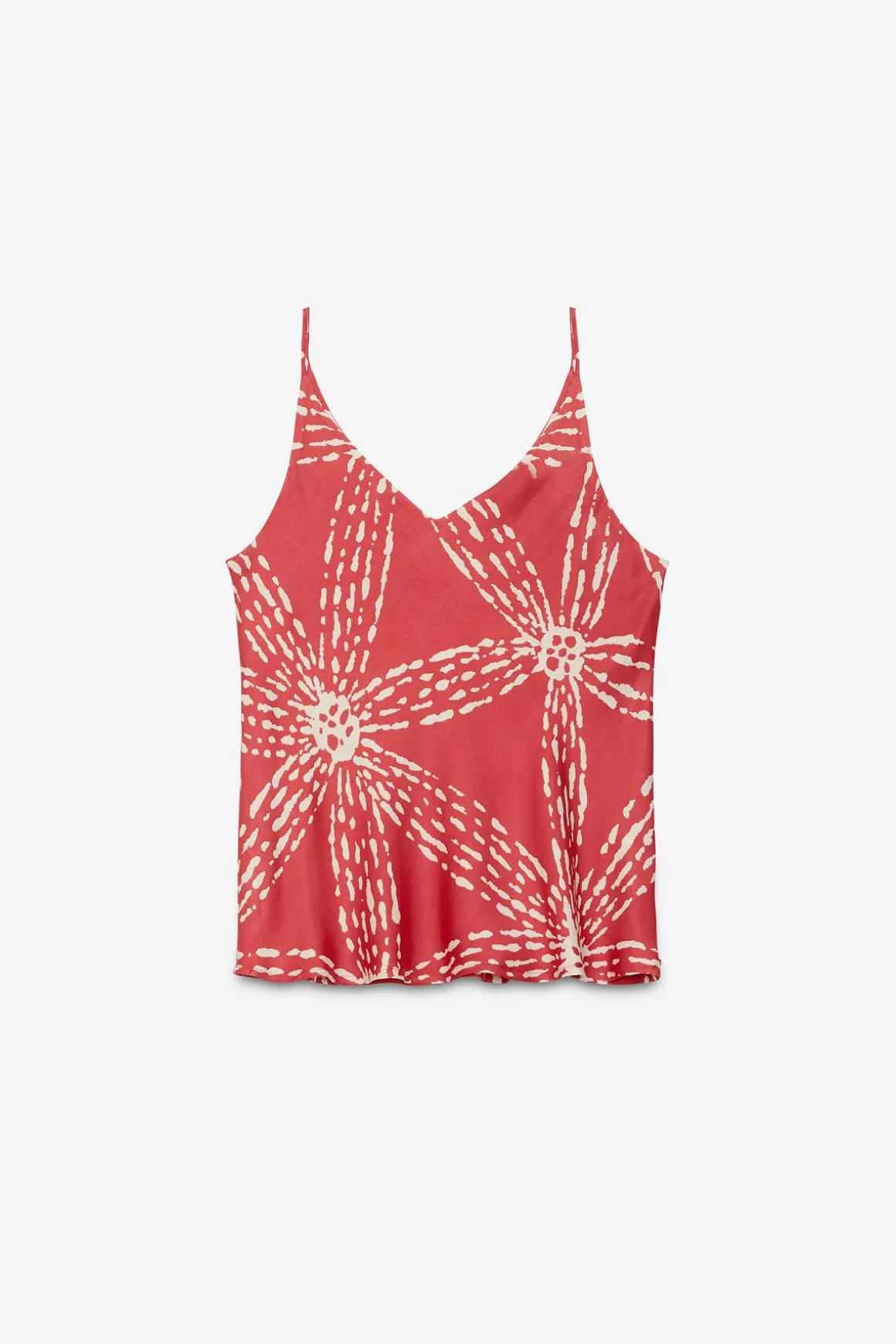 Tanktop aus Viskosesatin