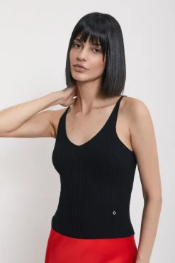 Tanktop im Rippstrick