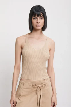 Tanktop im Rippstrick