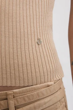 Tanktop im Rippstrick