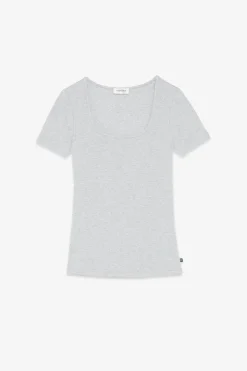 T-Shirt aus Baumwolle/Modal