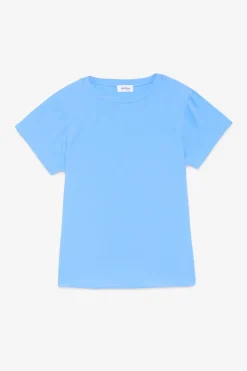 T-Shirt aus Seidenmischgewebe