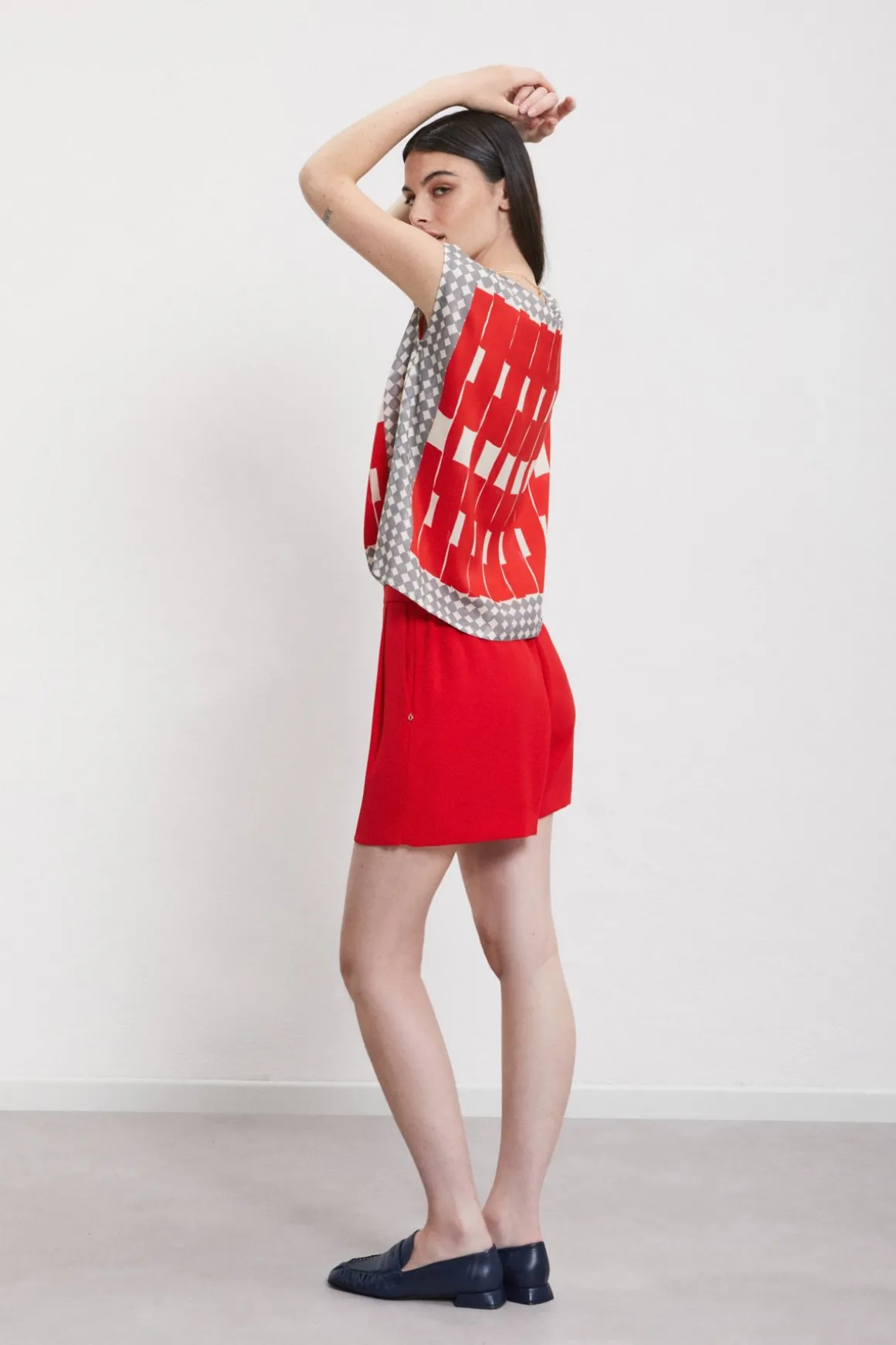 Unifarbene Shorts