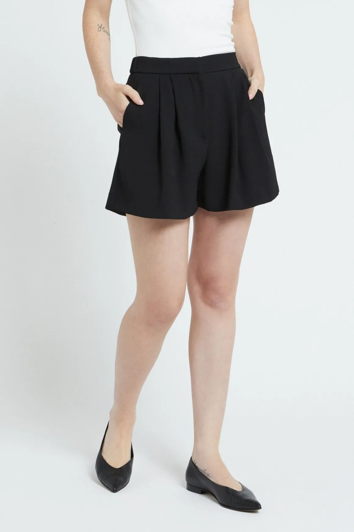 Unifarbene Shorts