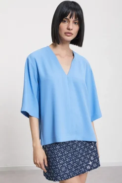 Unifarbenes Shirt