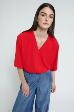 Unifarbenes Shirt