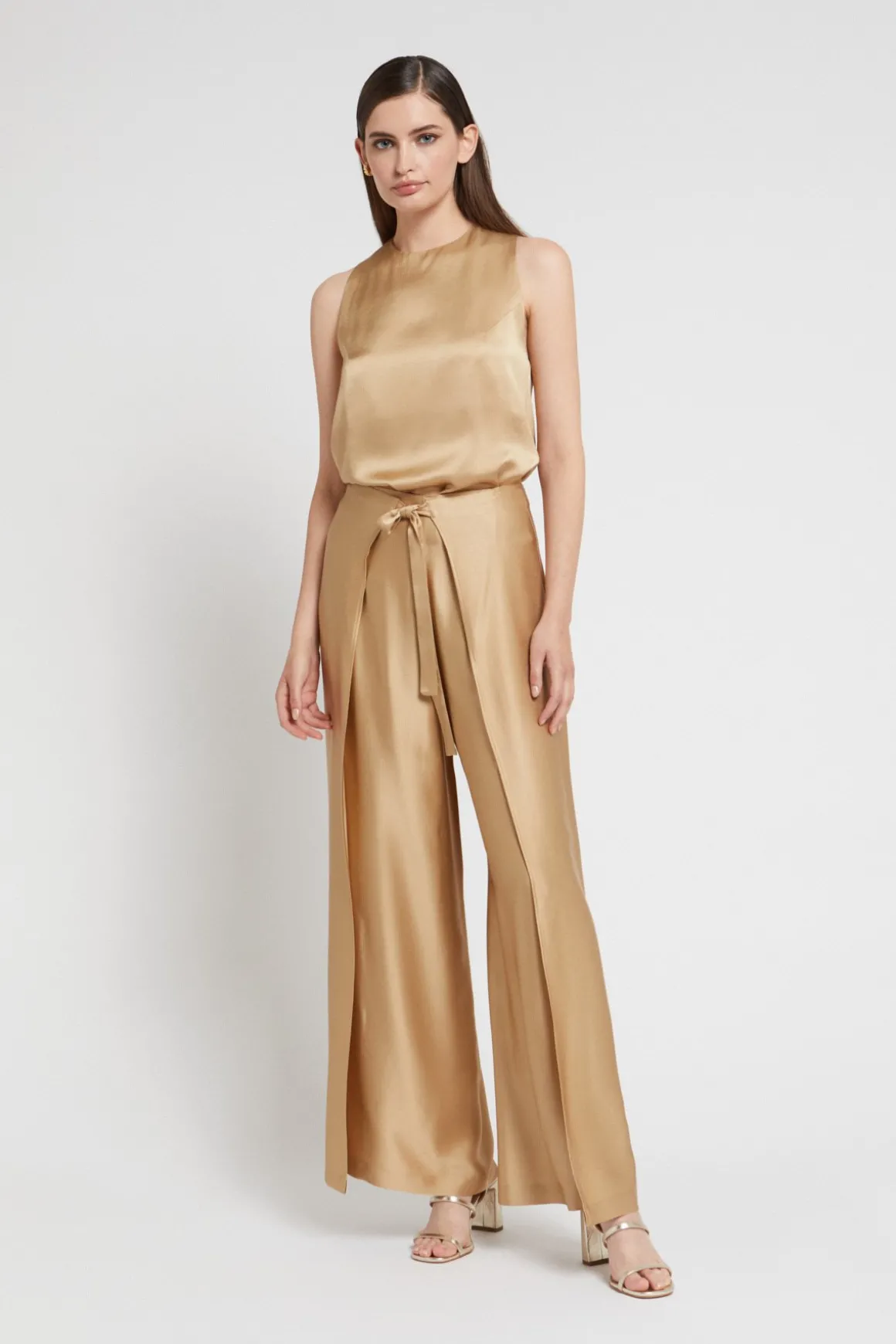 Viskosehose im Pareo-Stil