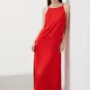 Viskosekleid im Unterkleidstil
