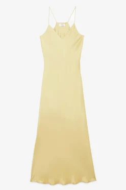 Viskosekleid im Unterkleidstil