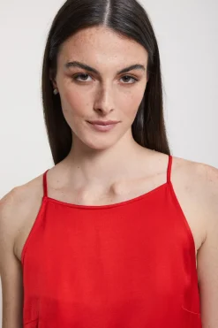 Viskosekleid im Unterkleidstil