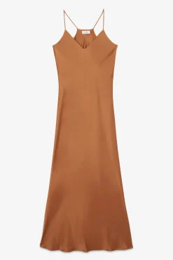 Viskosekleid im Unterkleidstil