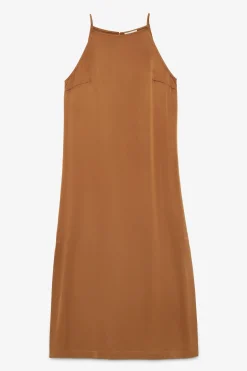 Viskosekleid im Unterkleidstil