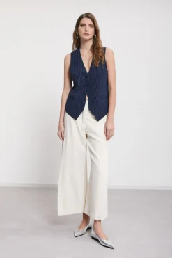 Baumwollhose im Culotte-Stil